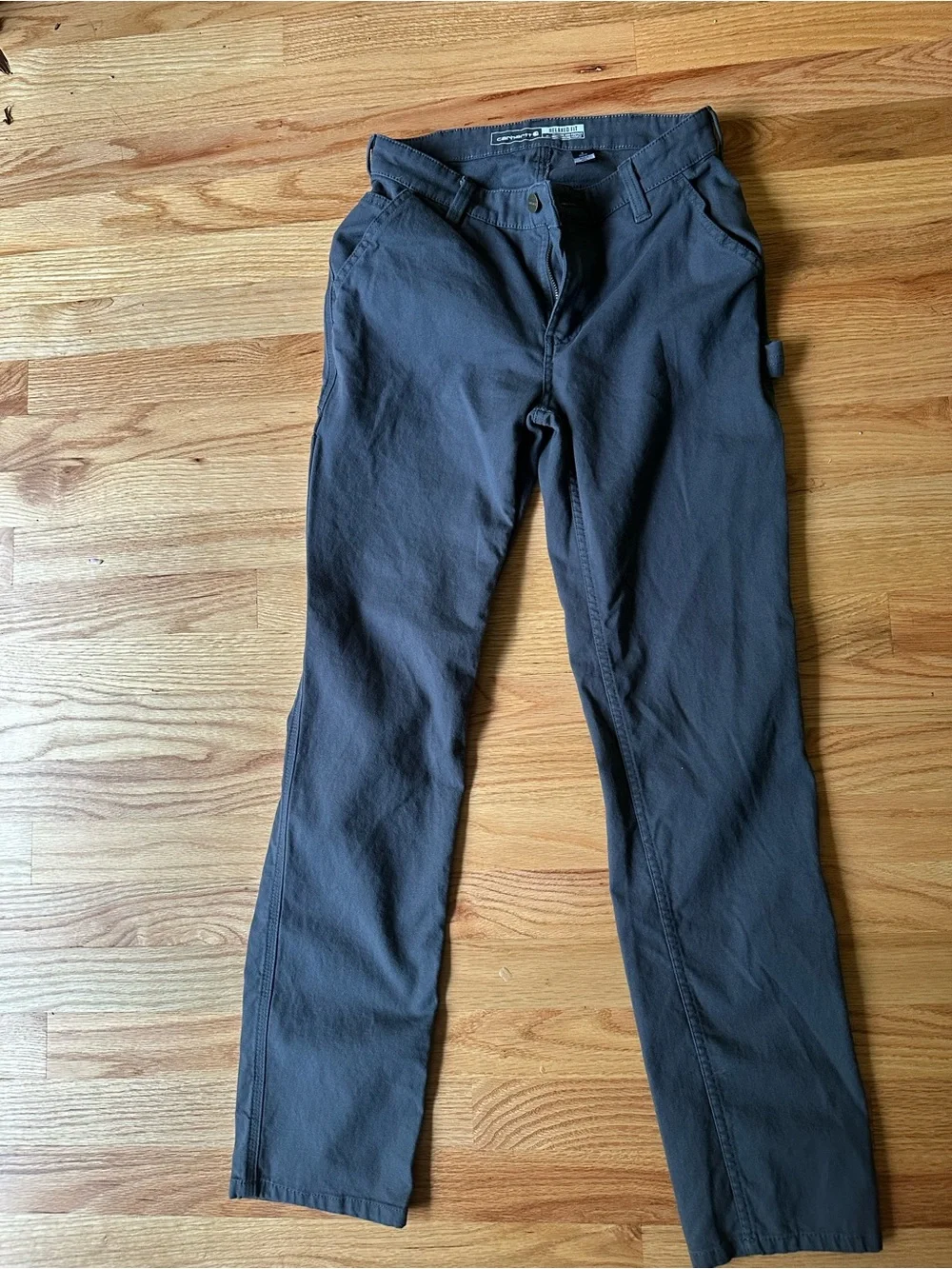 BUNDLE OF 2 - Carhartt Relaxed Fit Work Pants- Brand New - Navy/Charcoal - Picture 4 of 8